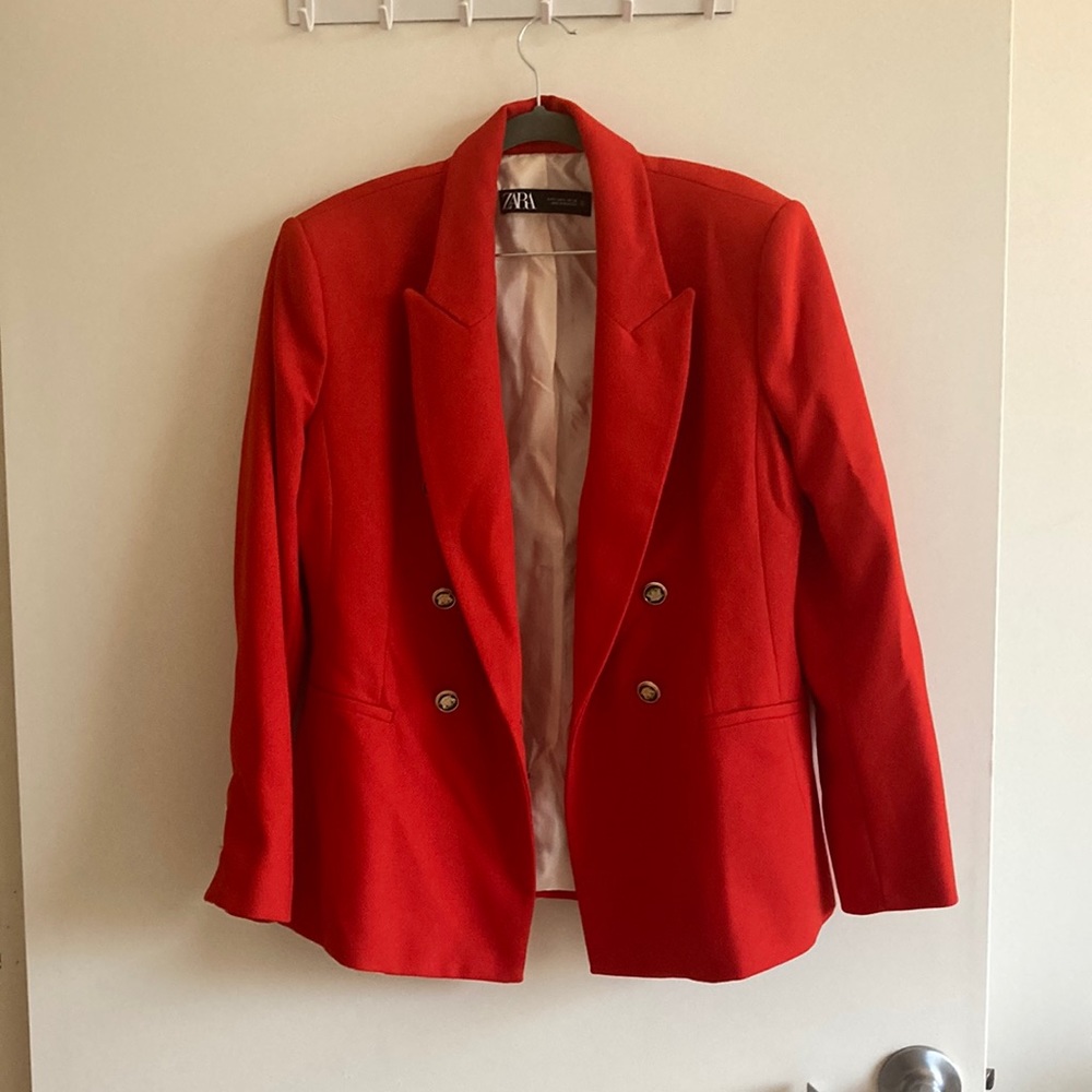 Zara Red blazer